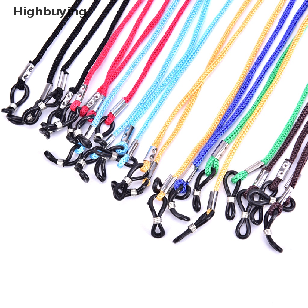 Hbid 12Pcs/Set Tali Rantai Nylon Penahan Kacamata Sunglasses Glasses Neck String Strap Glory