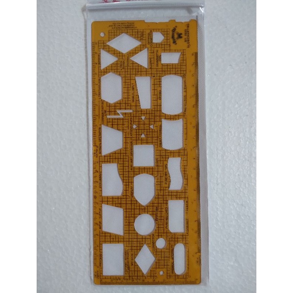 

(12 pcs) Penggaris flowchart butterfly 2020