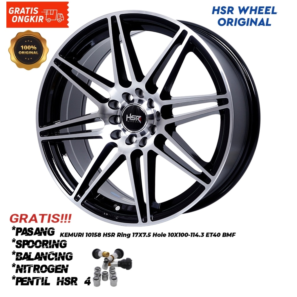 Velg Mobil hsr wheel ring 17  Sienta ,Innova, Ertiga, Ring 17 Tipe KEMURI