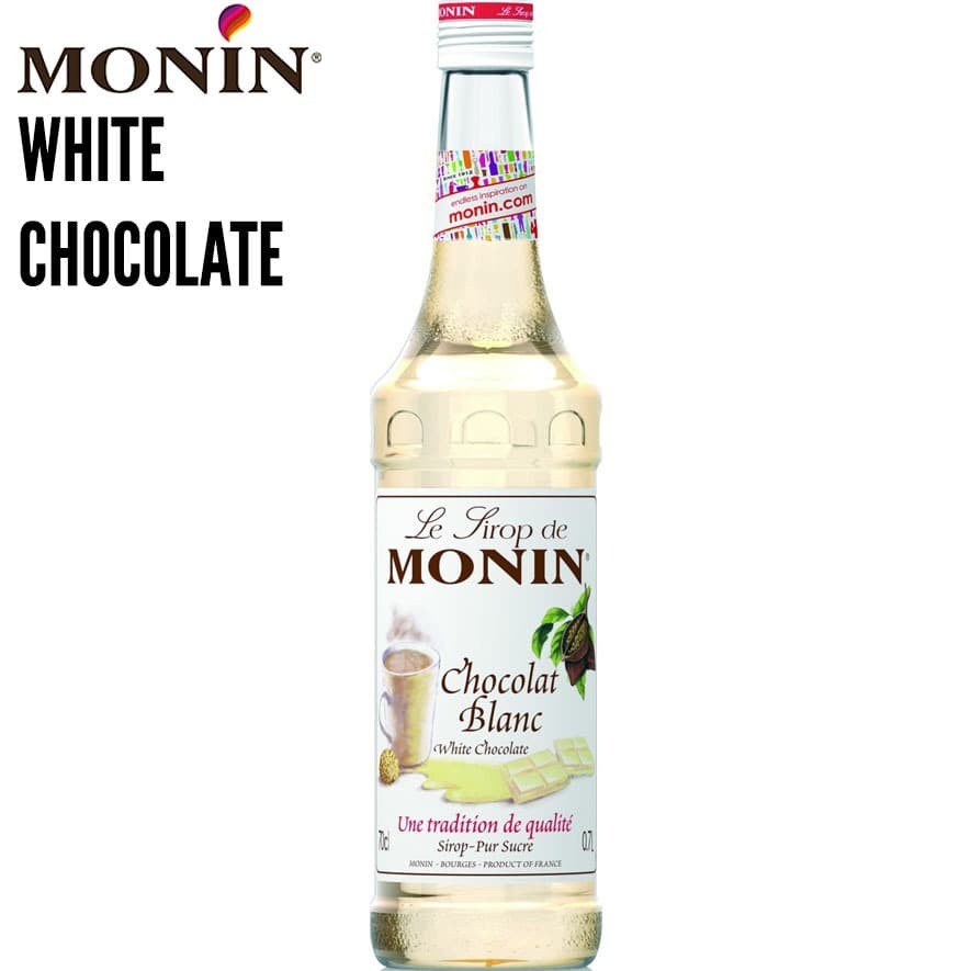 

SIRUP SYRUP MONIN WHITE CHOCOLATE 700ML (READY STOCK)