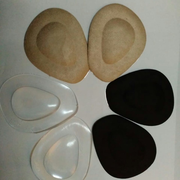 Silicone Forefoot Insoles Finger Gel Pad Insole Cushion Bantalan Kaki Lembut