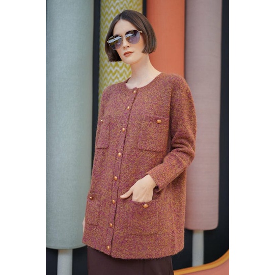 LYDIA LONG CARDIGAN - BENANG JARUM