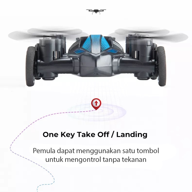 2in1 RC Mobil Dan Pesawat Terbang | Mainan Anak Laki Laki Mobil Mobilan Remote Control | Mobil Plane H103