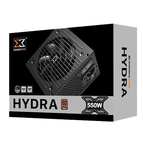 PSU POWER SUPPLY XAGATEK PSU HYDRA 550W 80Plus BRONZE