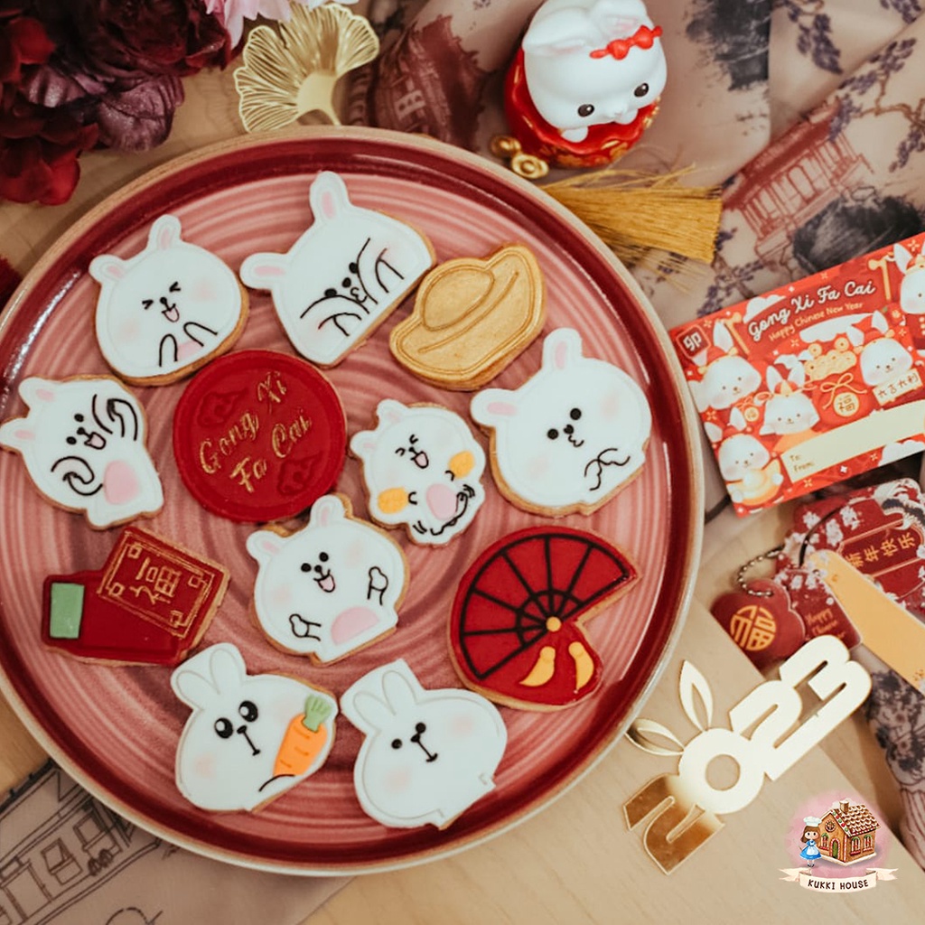 

Bunny Set Cookie Hamper CNY Chinese New Year 2023