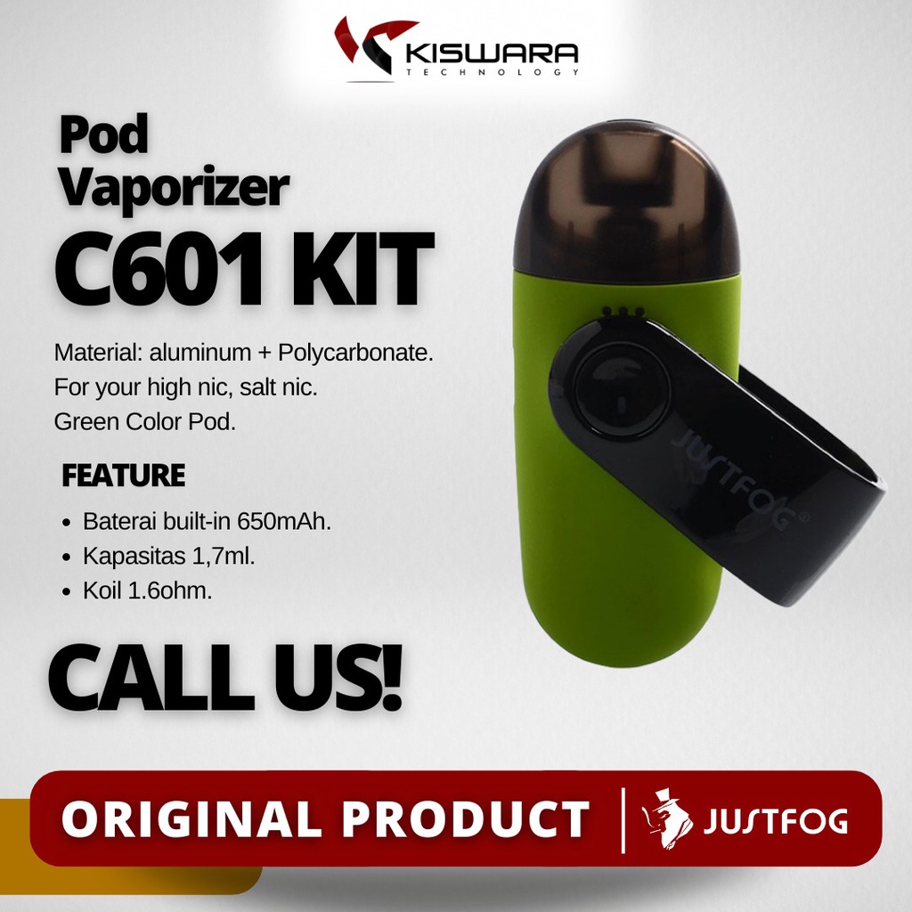 JUSTFOG C601 KIT - GREEN [Authentic]