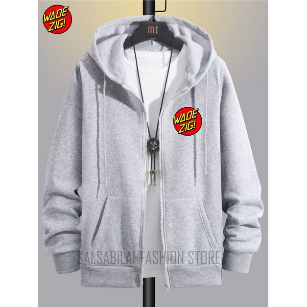 [BISA COD] SWEATER HOODIE WDZG ZIPPER RESLETING TEBAL KUALITAS DISTRO UNISEX M L XL XXL