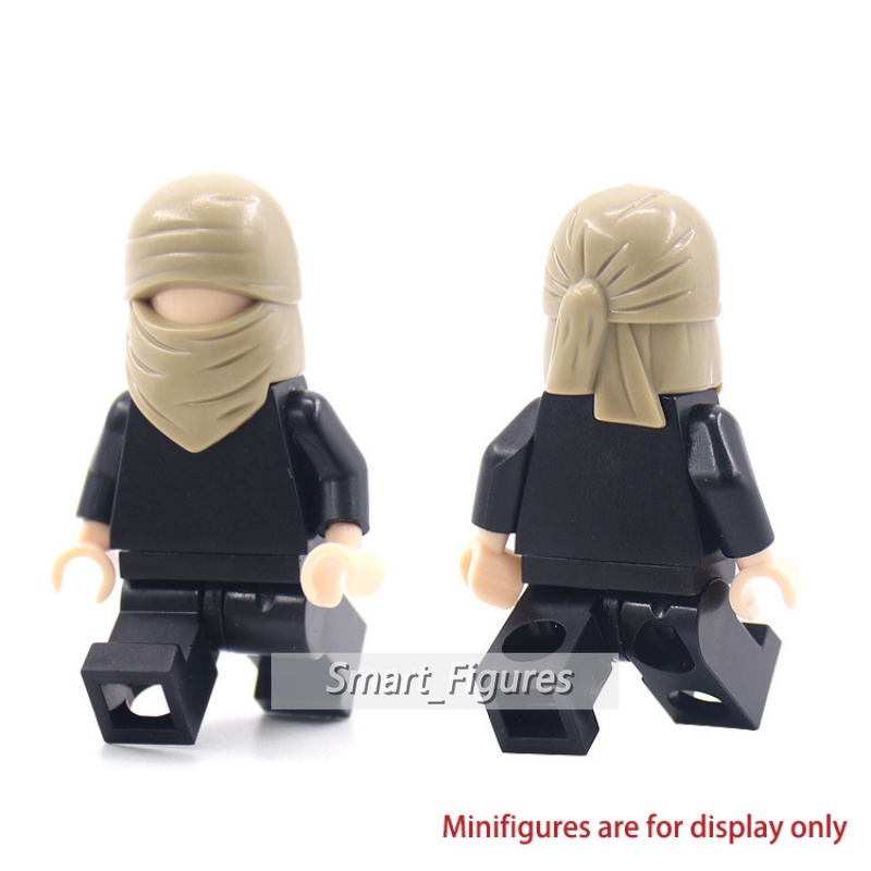 Minifigures Memakai Peralatan 36pcs Aksesoris DIY Kompatibel Dengan Blok Bangunan Partikel Kecil 3pilihan Warna