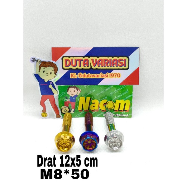 NACOM DV BAUT PROBOLT DRAT  12*5 cm (M8*50)