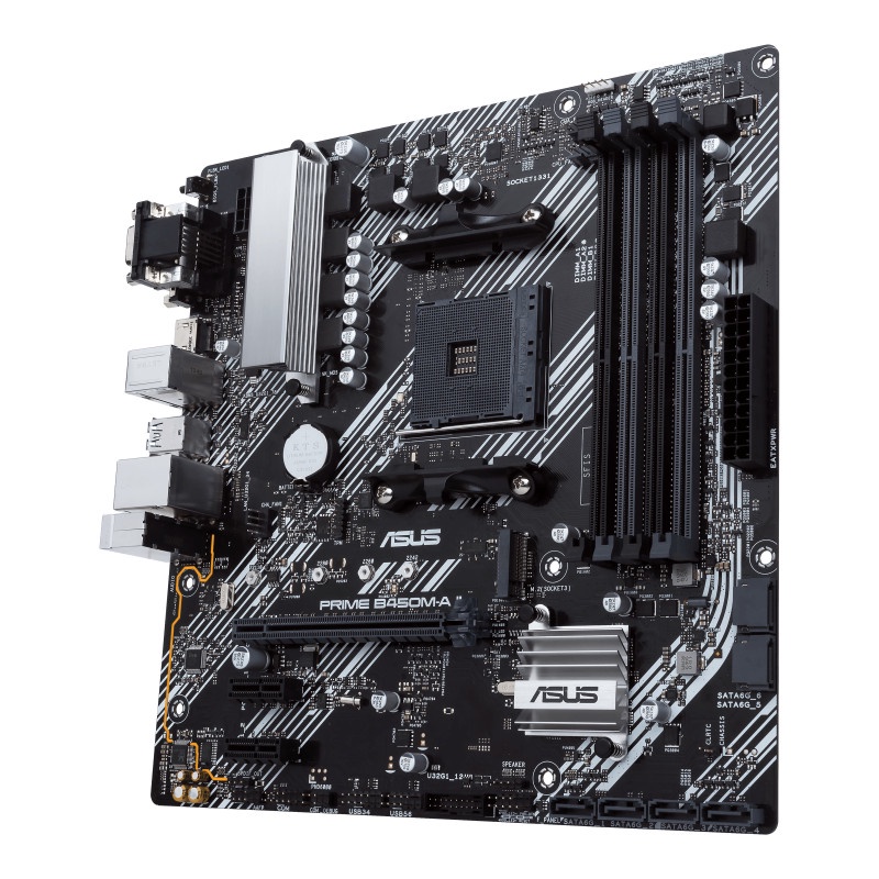 Motherboard ASUS B450M-A II | AM4 DDR4 AMD B450