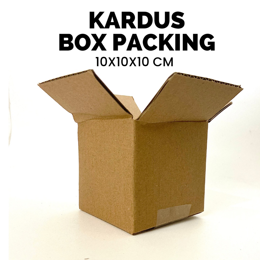 

Kardus Packing 10x10x10 Box Ukuran Kecil Polos