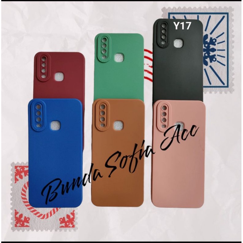 SOFTCASE MACARON PRO CAMERA FOR VIVO Y17/Y12