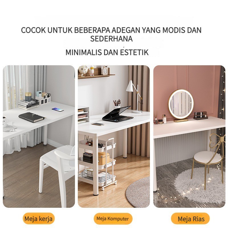 Furnibest Meja Belajar Meja Kerja Meja Laptop Meja Rias Meja Multifungsi