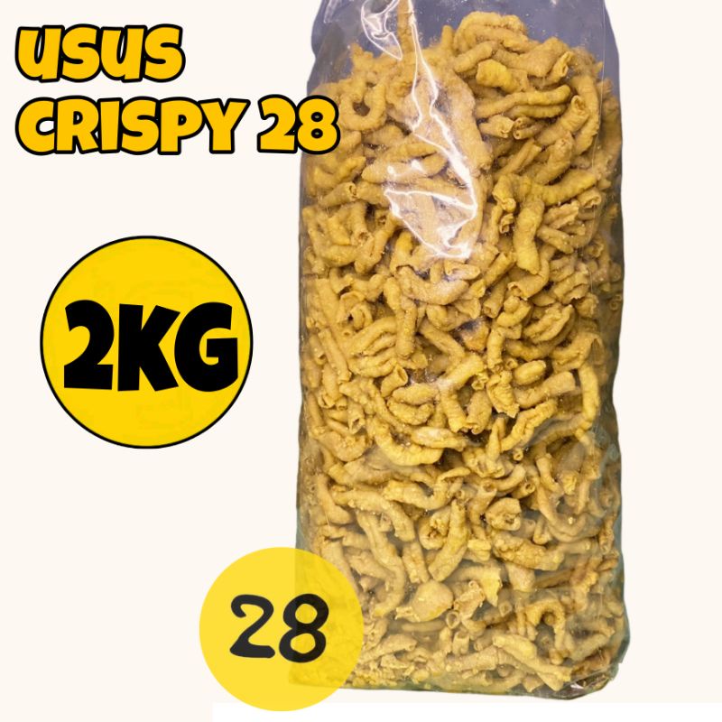 

Kripik Usus Ayam Original 2kg 1 bal