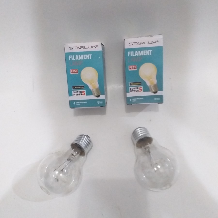 Lampu Bohlam Pijar Hyper 5 STARLUX PS-47 / Incandescent Lamp Jumbo/OKE