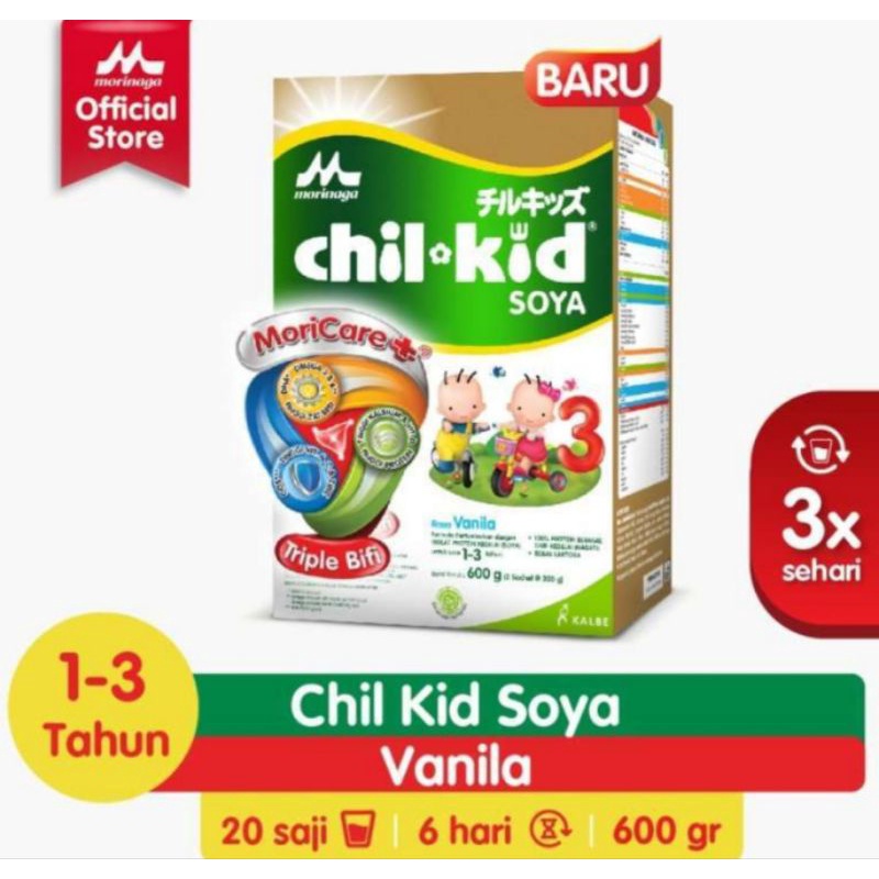 

Chil Kid Soya 3 Vanila 600gr