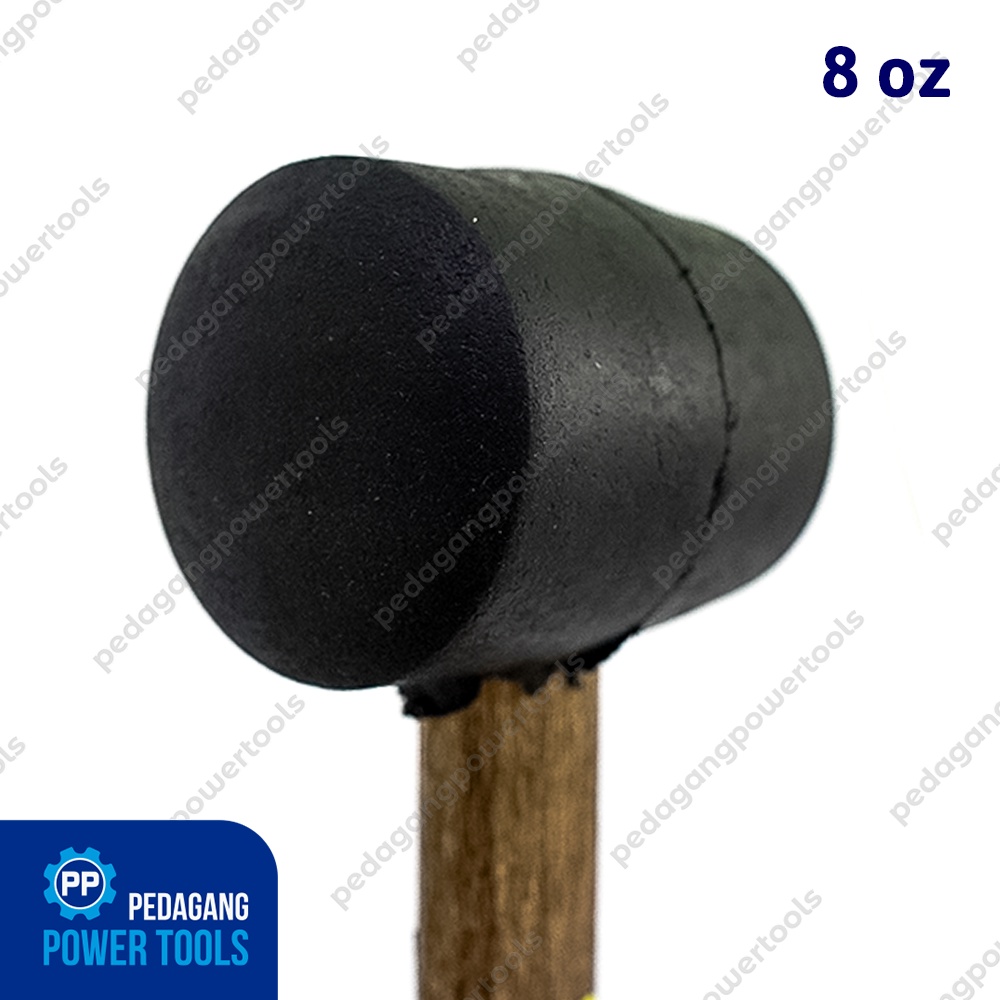 PALU KARET GAGANG KAYU BLITZ 8 OZ