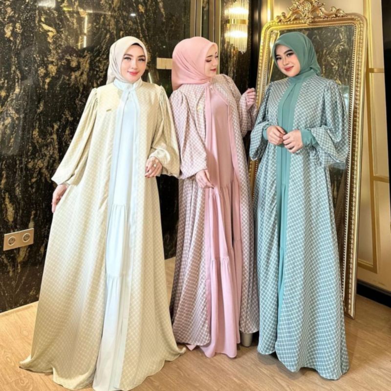 Abaya Set Cardigan by Shellasaukia