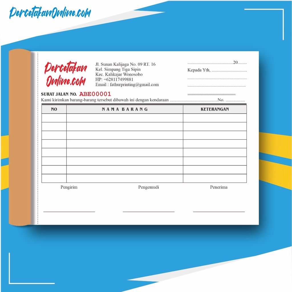 

pesanan 1 rim PUTIH KUNING PERFORASI