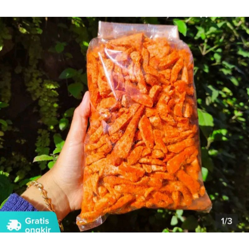 

basreng rasa balado pedas manis kering keriuk 500g