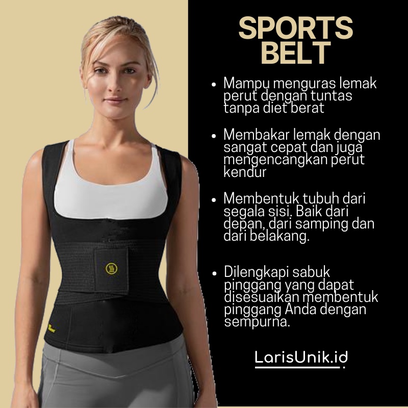 Korset Perut Wanita Corset Pelangsing Pengecil Perut Buncit Cami Hot Shaper+Waist Trainer