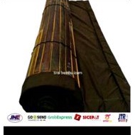 kerei bambu tirai bambu di lapisi kain waterproof ukuran 1mx1m