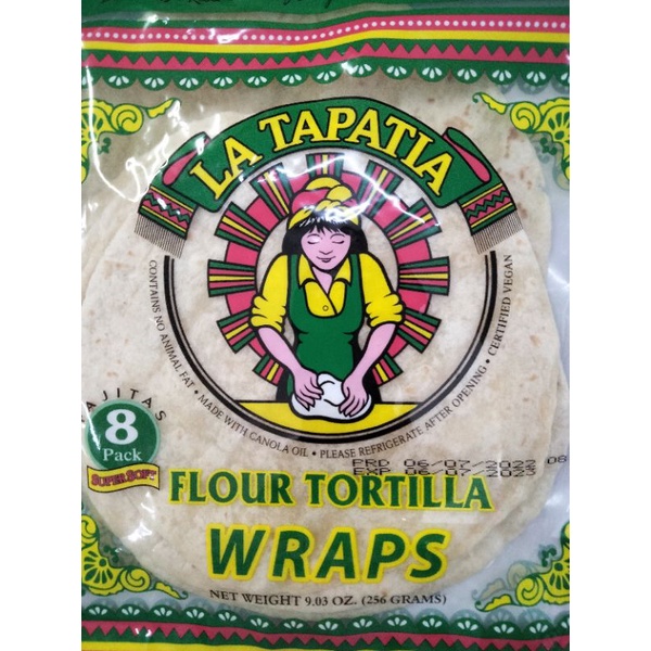 

Roti pita fajitas