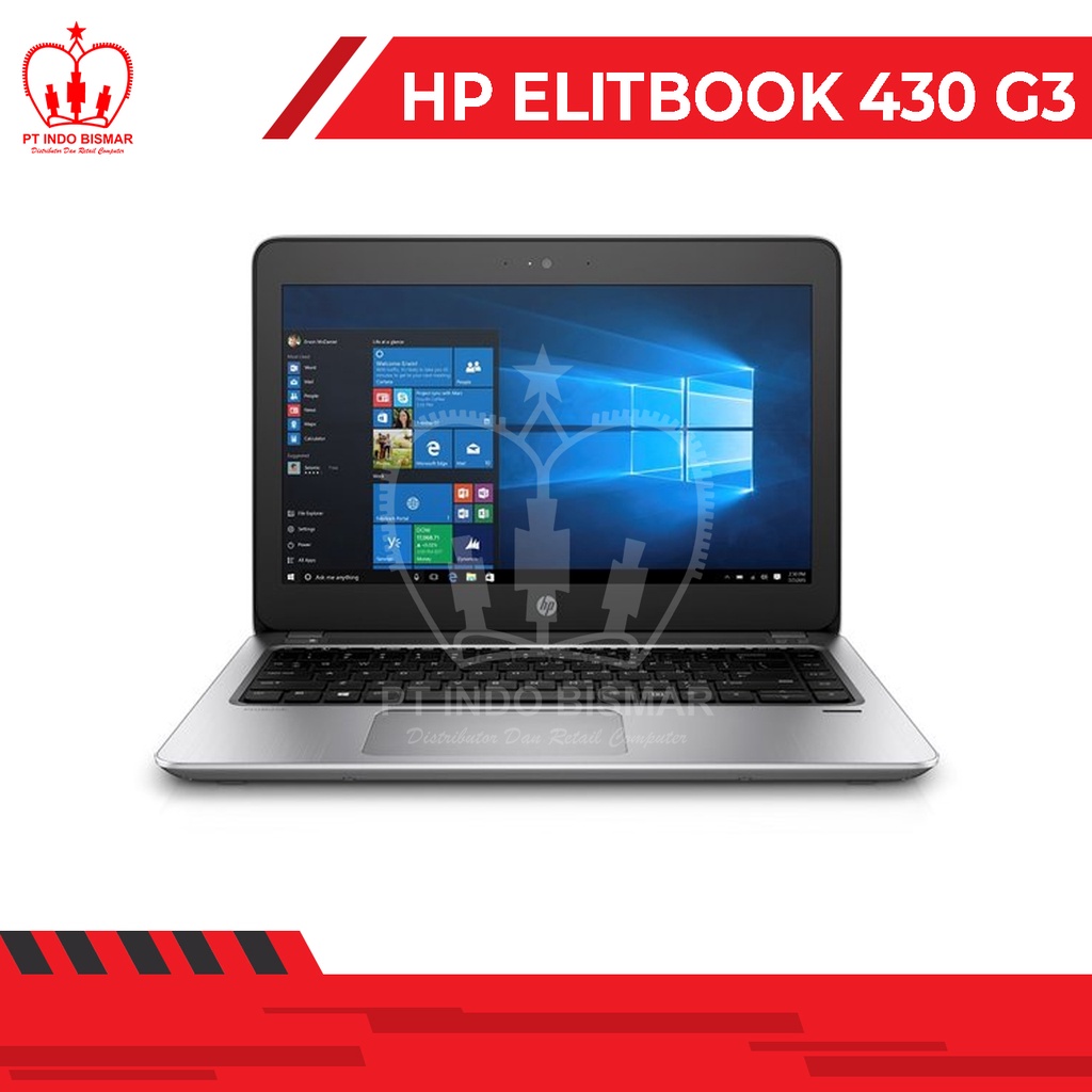 HP 430 G3 INTEL CORE I7-6500 RAM 8GB SSD 500GB BUILT UP