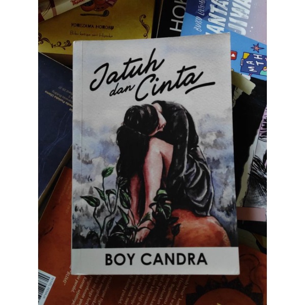 Novel Jatuh dan Cinta - Boy Candra (Preloved/bekas)