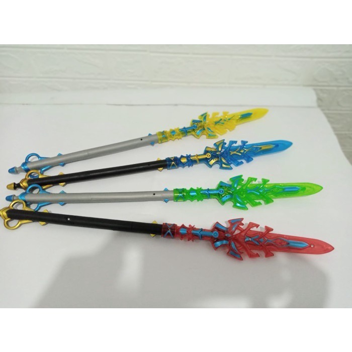 mainan anak TOMBAK JILONG MOBILE LEGENDS - TOMBAK NYALA SUARA