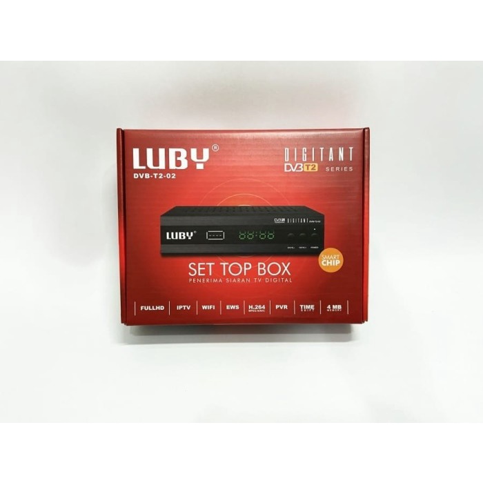 hanya disini] Set Top Box Luby DVB-T2-02/Siaran DiGital/TV/STB/Reciver/Digital