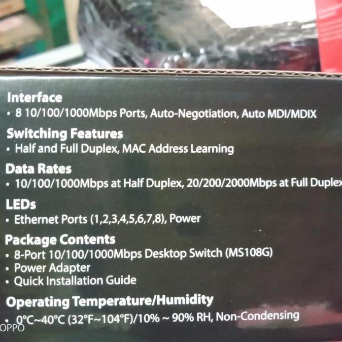 swich hub 8port gigabit mercusys ms108G / swich hub mercusys ms108g 8p