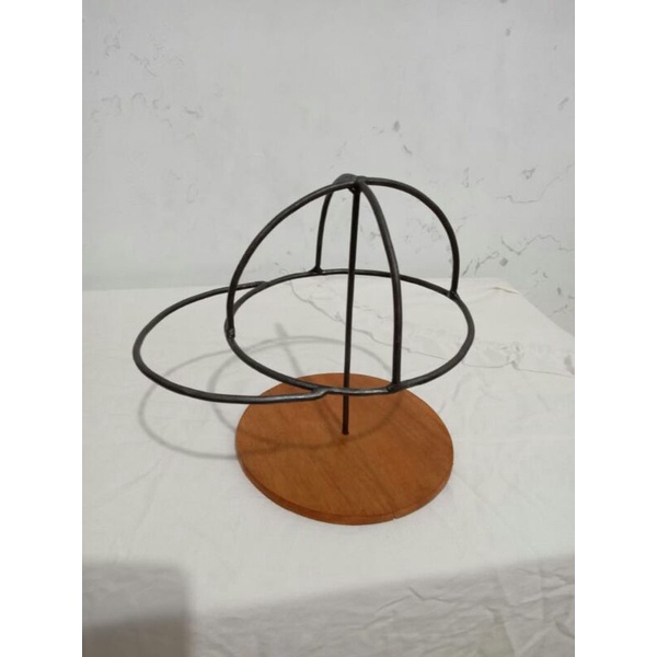 display topi kupluk tempat topi organizer stand topi kupluk