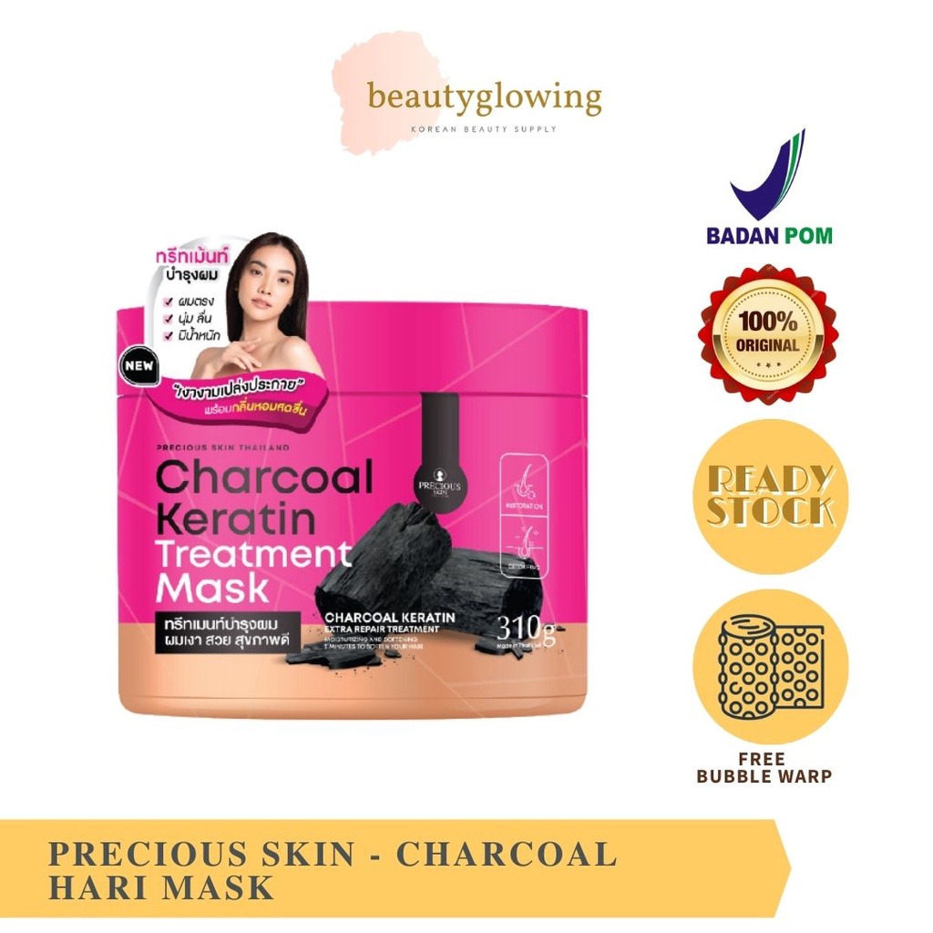 PRECIOUS SKIN CHARCOAL KERATIN TREATMENT MASK 310GR