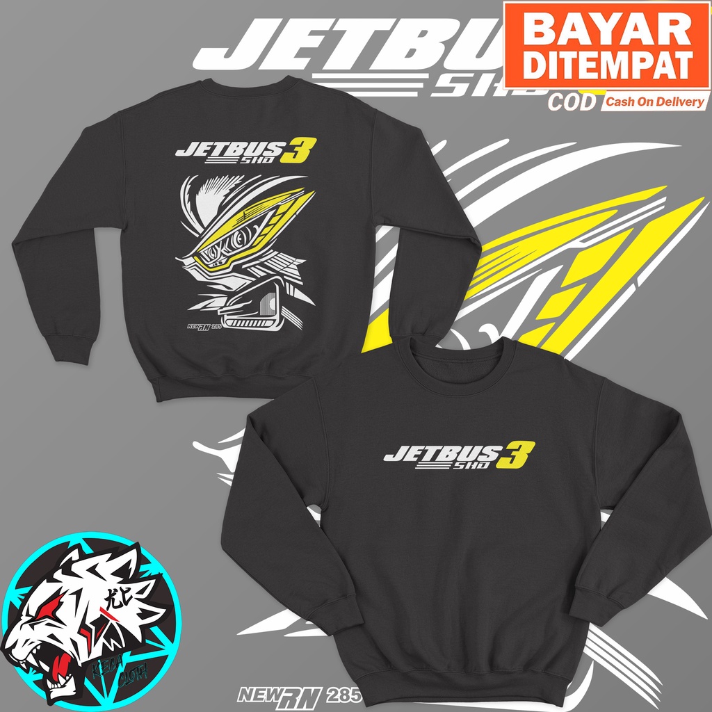 JAKET SWEATER JETBUS 3 SCANIA BUS BIS MANIA BIG SIZE JUMBO