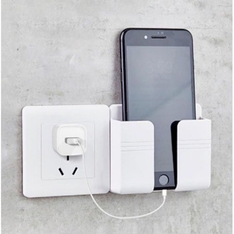 tempat cas hp/tempat remot tv/tempat remot ac/tempat serbaguna/tempat colokan/tempat casan