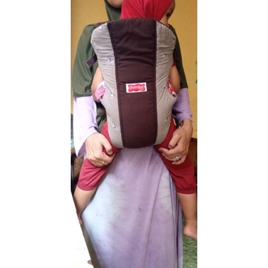 PL preloved gendongan Dialogue baby gendongan depan belakang