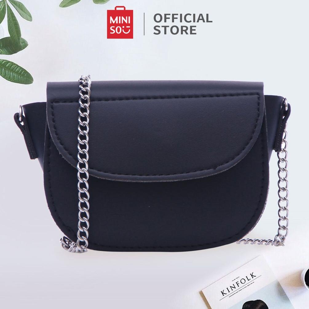 ROY MINISO Mini Lipstick Bag Tas Selempang Wanita Tas Kekinian Wanita rantai Selempang Tas Kecil Cro