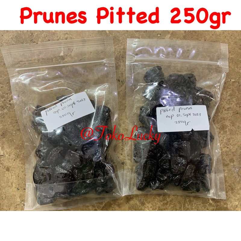 

Prunes Pitted 250gr Kiloan