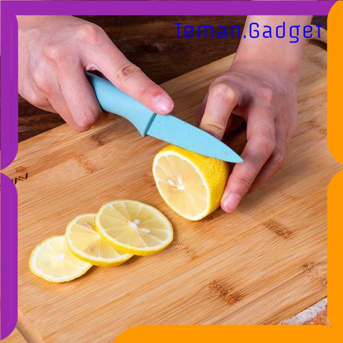 TG - DPR EAEAABCH Set Pisau Dapur 6 in 1 Gunting Peeler Pengupas Buah - ER-0278