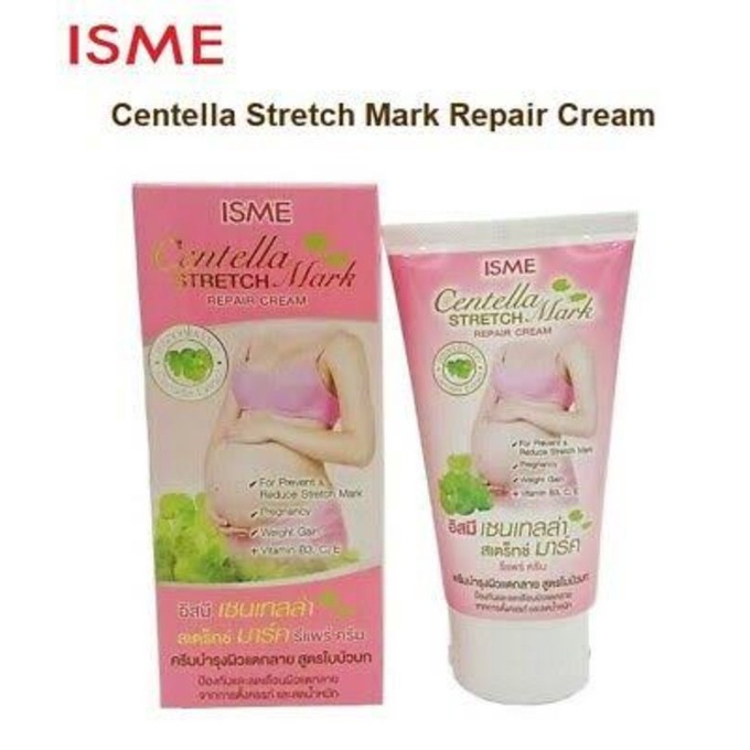 ISME Centella Stretch Mark Repair Cream Penghilang StretchMark Original