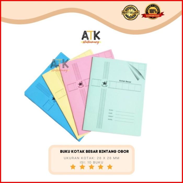 

Buku Tulis Mandarin Kotak Besar Bintang Obor 38 Lembar atk