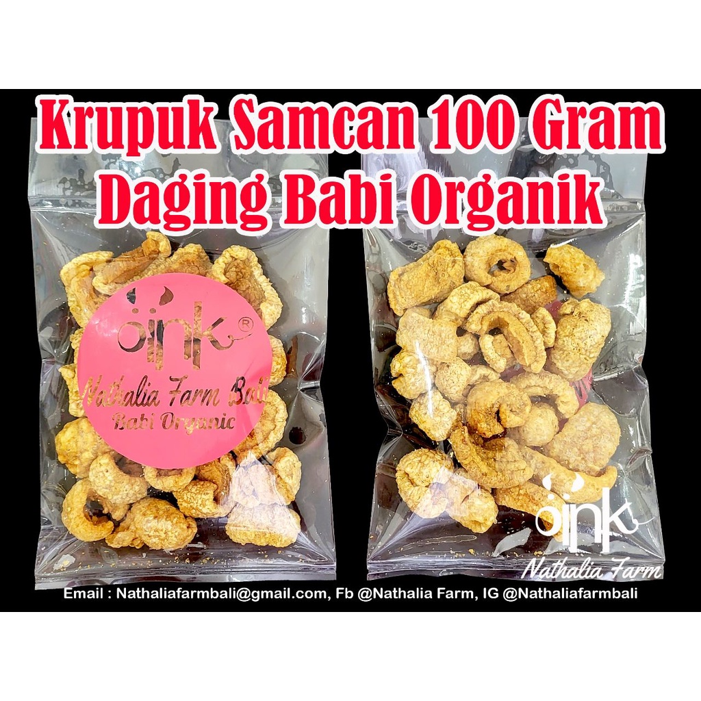 

Kerupuk Babi Samcan Organik