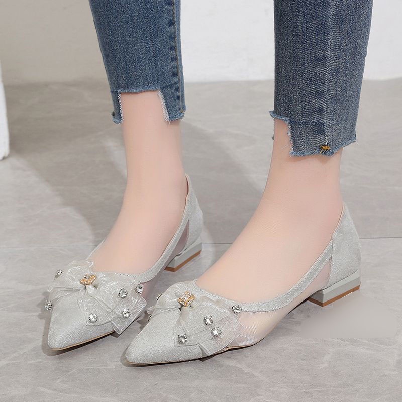 RYX - Fairy Puff Sepatu Heels Slip-On Hak Wanita Fashion Casual / Jalan-Jalan / Kantor - Ori Import