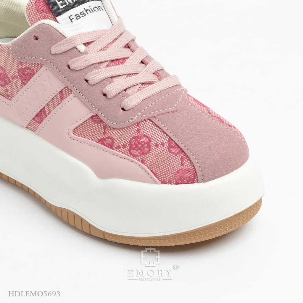 SEPATU SNEAKERS WANITA EMORYSTYLE Vareny  HDLEMO 5693 MB PINK