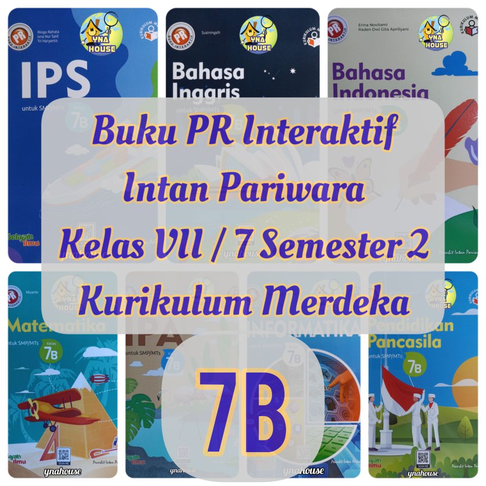 Buku LKS PR Interaktif Intan Pariwara SMP/Mts Kelas VII/7 Semester 2, K13 - Kurikulum Merdeka, Tahun