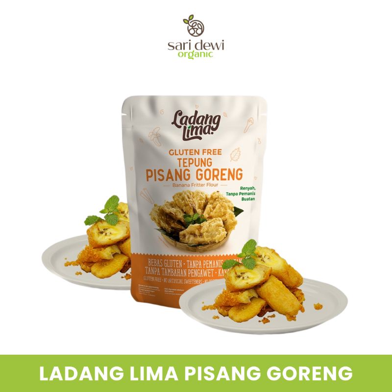 

Ladang Lima Tepung Pisang Goreng Bebas Gluten 200 gr