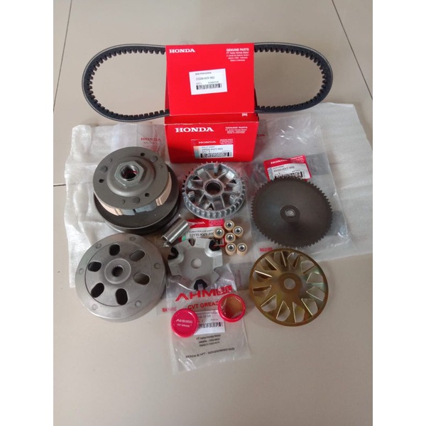 FULL SET PAKET CVT KIRIAN BEAT KARBU/SCOOPY KARBU/SPACY KARBU/KODE-KVY
