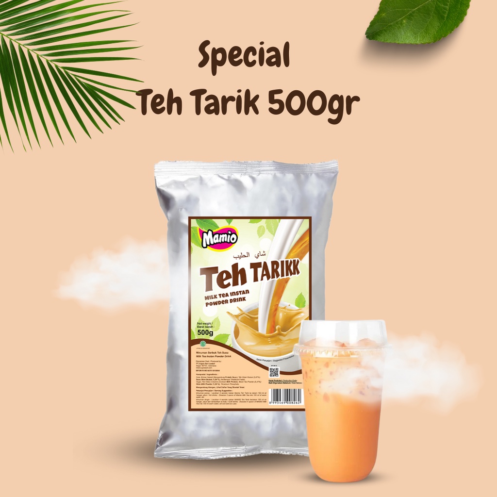 

Bubuk Minuman Teh Tarik 500gr