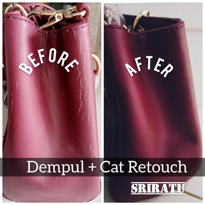 CAT RETOUCH-CAT PENUTUP KIKIS TAS DOMPET SEPATU KULIT &amp; SINTETIS